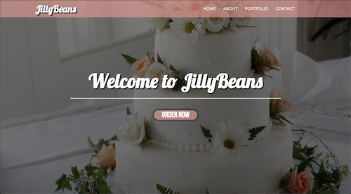 Image of JillyBeans Website